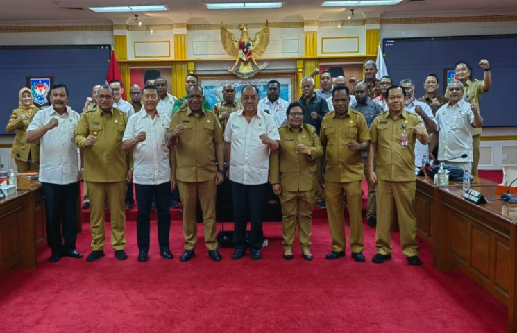 KONI-Kemendagri Gelar Rapat, 4 DOB Papua  Ikut PON Aceh-Sumut